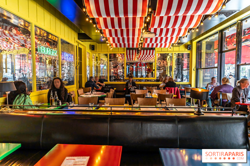 Festival, le café-restaurant rue Étienne Marcel  -  salle