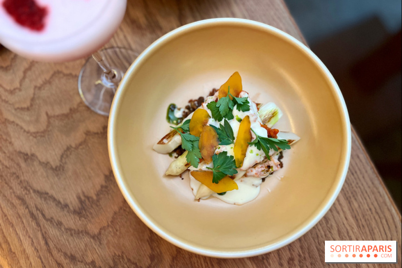 ChoCho - Asperge, kimchi, poutargue