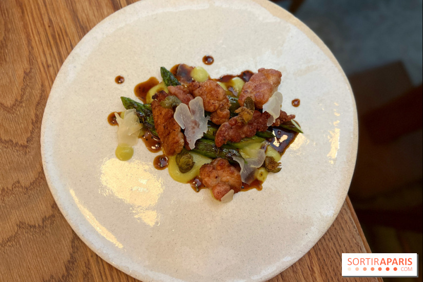 ChoCho - Ris d'agneau, asperge au barbecue