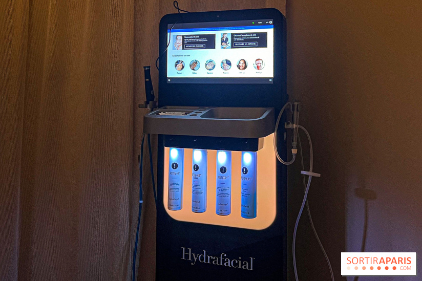 Soin Hydrafacial au Spa Valmont de l'hôtel Le Meurice