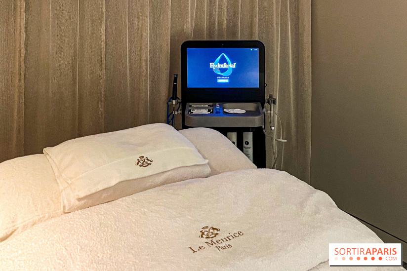 Soin Hydrafacial au Spa Valmont de l'hôtel Le Meurice