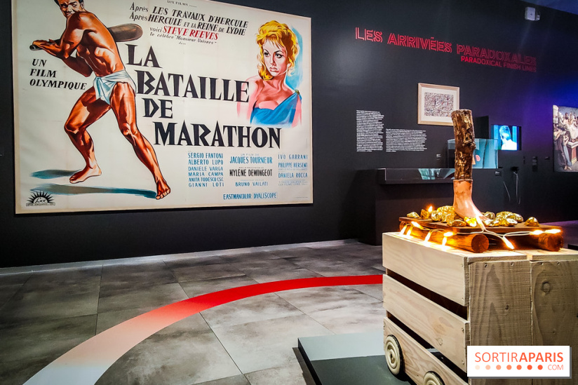 Marathon, la course du messager : l'exposition olympique du Musée de la Poste - nos photos - IMG20240514191134