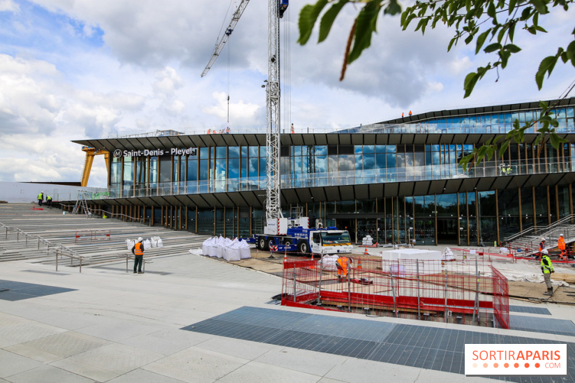 Prolongement de la ligne 14 : nos photos de la gare Saint-Denis-Pleyel