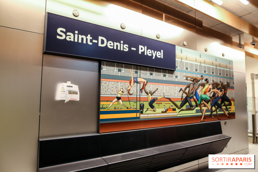 Prolongement de la ligne 14 : nos photos de la gare Saint-Denis-Pleyel