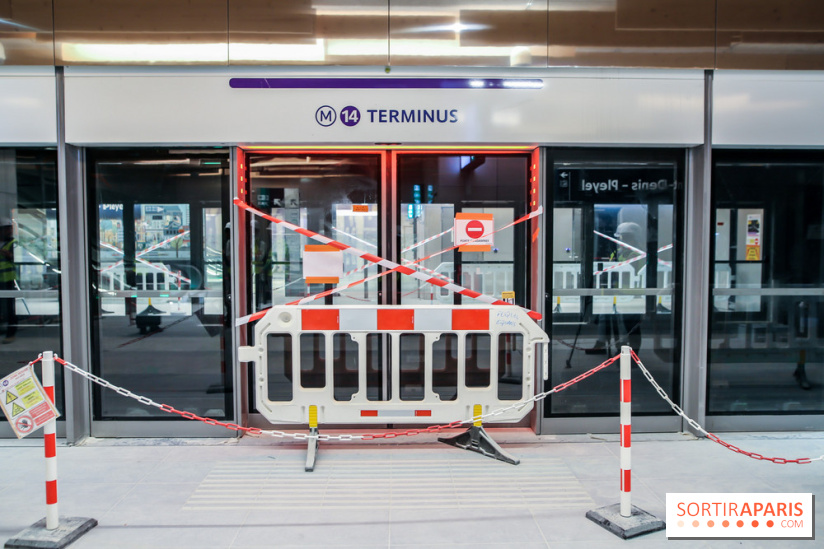 Prolongement de la ligne 14 : nos photos de la gare Saint-Denis-Pleyel