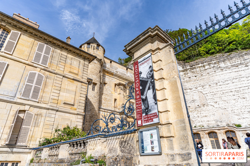 Exposition Monuments Men au Château de la Roche-Guyon - les photos