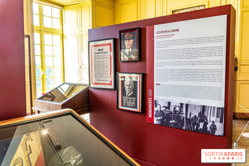 Exposition Monuments Men au Château de la Roche-Guyon - les photos