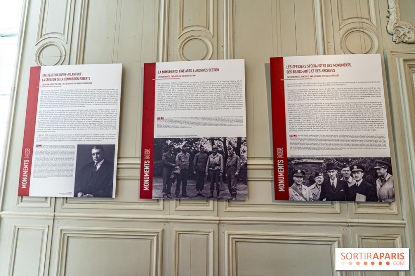 Exposition Monuments Men au Château de la Roche-Guyon - les photos