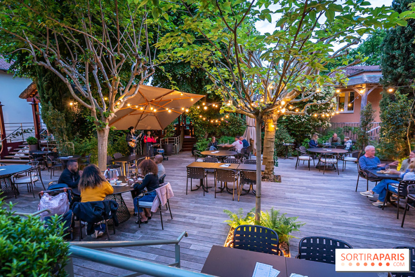 Guinguette des Étangs de Corot, la terrasse festive au bord de l'eau dans les Hauts-de-Seine -  A7C4063