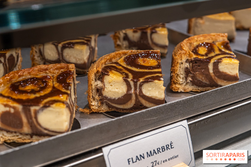 Nèulo Pâtisserie,le Paradis du flan par Pierre Jean Quinonero -  flan marbré