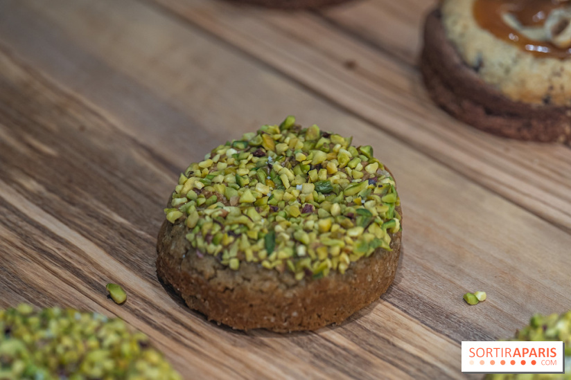 Nèulo Pâtisserie,le Paradis du flan par Pierre Jean Quinonero -  cookie pistache