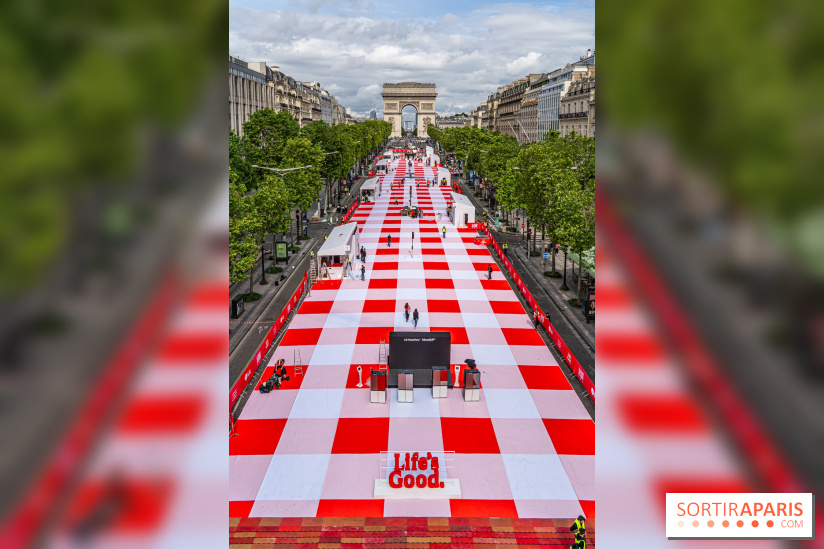 Grand pique nique des Champs-Élysées - photos