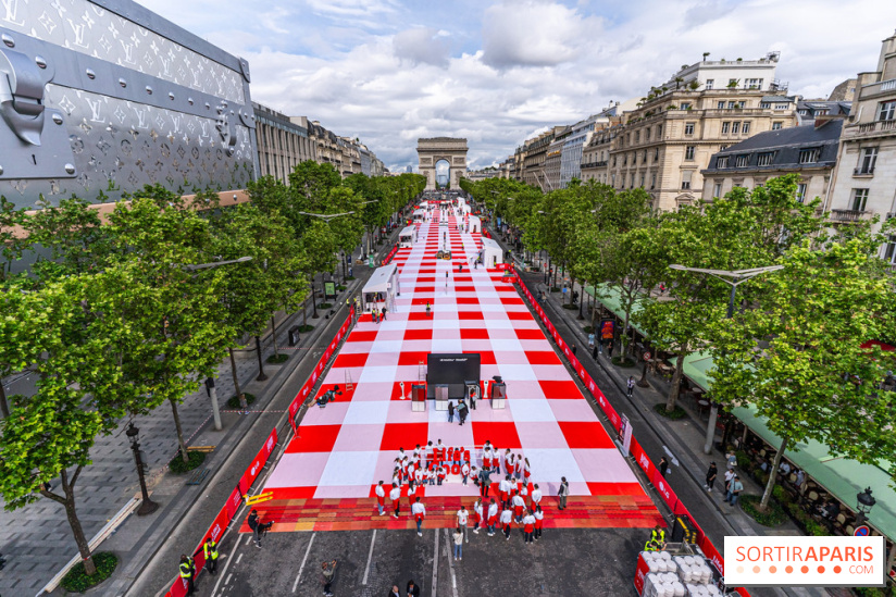 Grand pique nique des Champs-Élysées - photos