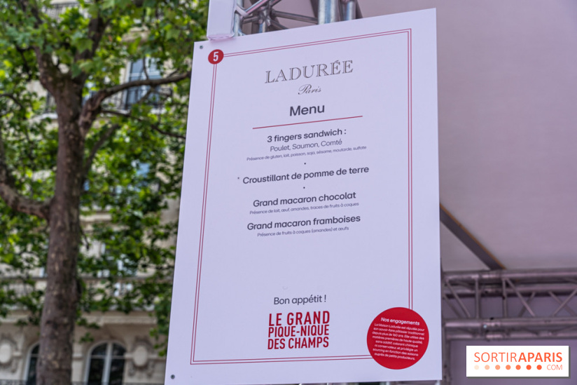 Grand pique nique des Champs-Élysées - photos