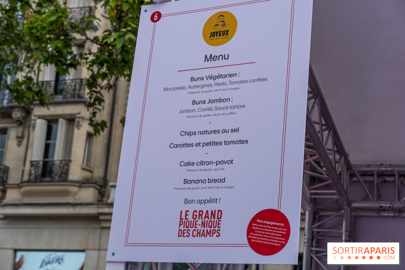 Grand pique nique des Champs-Élysées - photos