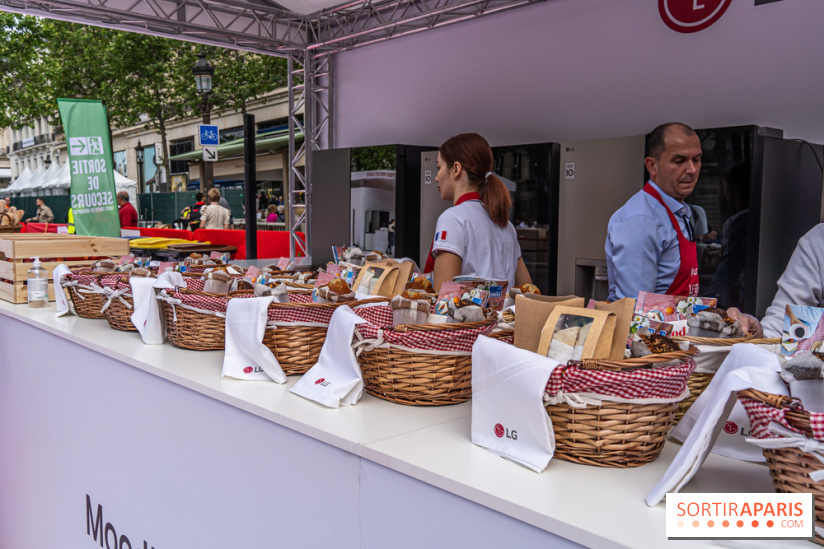 Grand pique nique des Champs-Élysées - photos