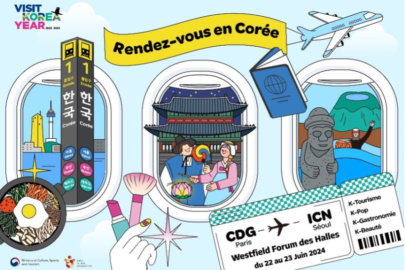 Rendez-vous en Corée, l’événement gratuit à ne pas manquer au Forum des Halles en juin 2024