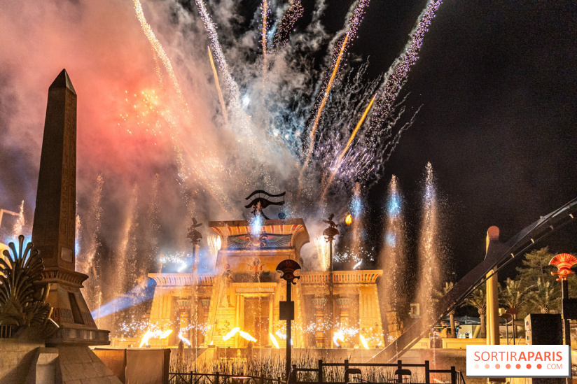 Parc Astérix : inauguration de la Tour Numérobis avec Jamel Debbouze