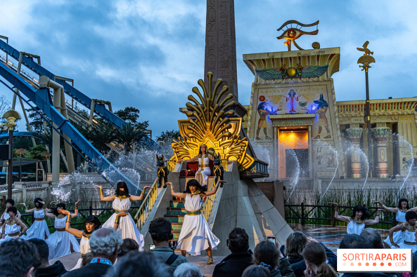 Parc Astérix : inauguration de la Tour Numérobis avec Jamel Debbouze