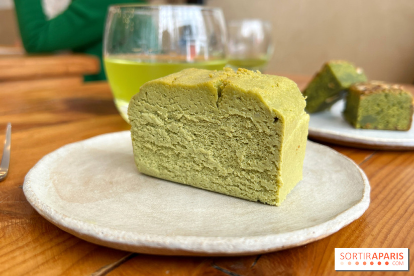 Restaurant Iné - Cheesecake matcha