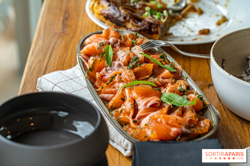 Le brunch maison de l'Auberge des 3 Hameaux, le fantastique brunch des Yvelines -  saumon