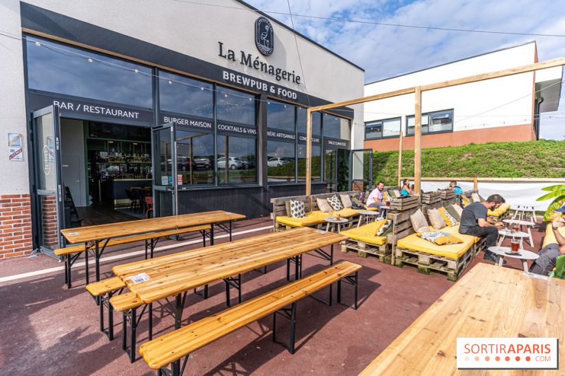 Le meilleur Burger de France 2024 à la Ménagerie du roi par Anthony Pautrat -  terrasse