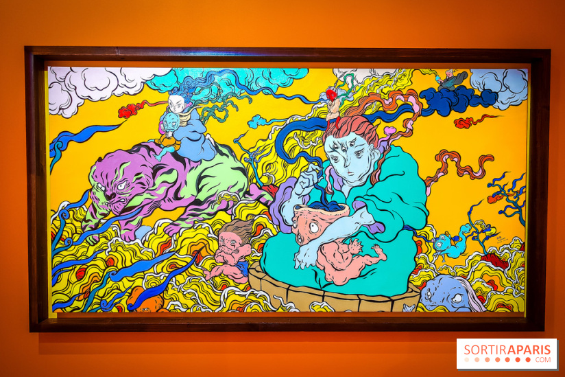 Oh my Gods, l'exposition de Wenna qui nous plonge dans des mondes merveilleux au musée en Herbe - IMG20240605113946