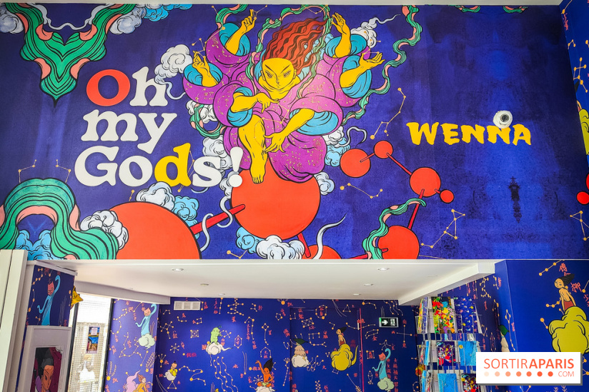 Oh my Gods, l'exposition de Wenna qui nous plonge dans des mondes merveilleux au musée en Herbe - IMG20240605113104