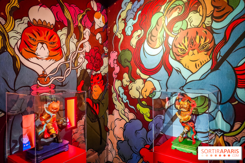 Oh my Gods, l'exposition de Wenna qui nous plonge dans des mondes merveilleux au musée en Herbe - IMG20240605113416