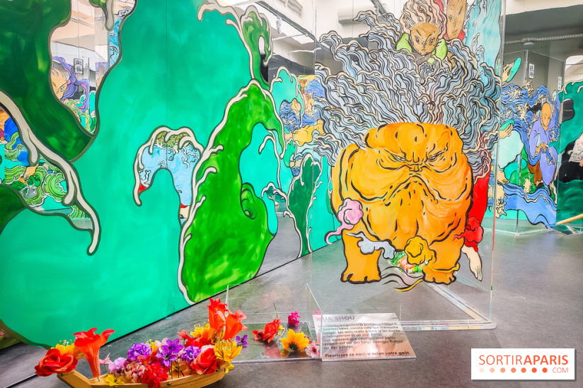 Oh my Gods, l'exposition de Wenna qui nous plonge dans des mondes merveilleux au musée en Herbe - IMG20240605115558