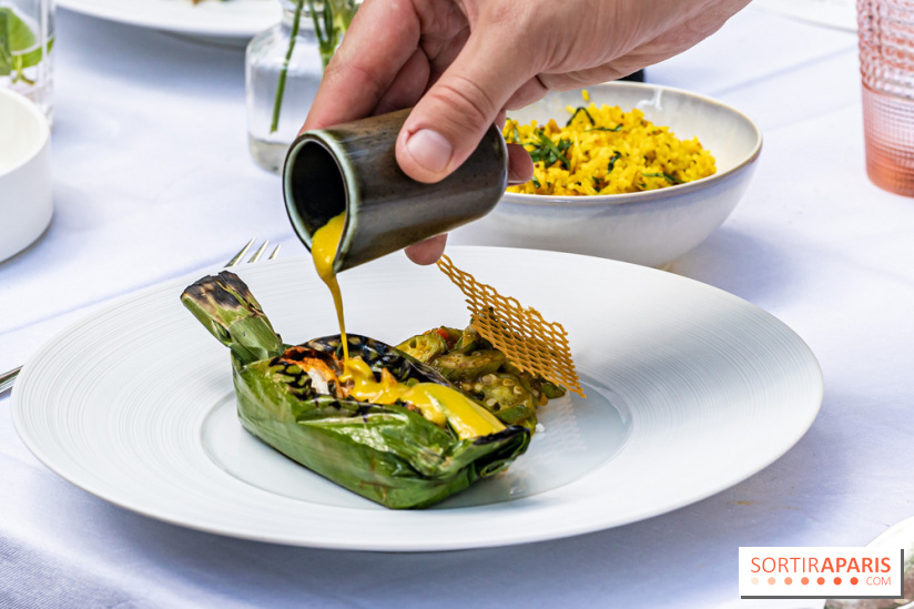 La terrasse jardin Summer de la Bauhinia au Shangri-La Paris -  A7C5626