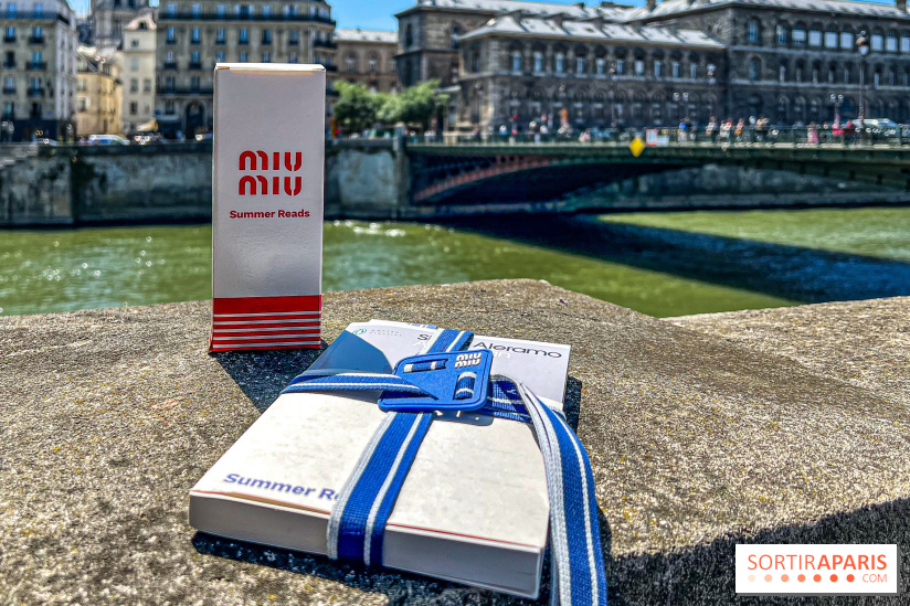 Miu-Miu distribue des livres et des glaces gratuites sur les quais parisiens ! - image00031
