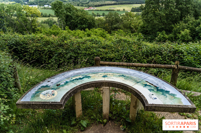 Le kiosque du belvédère de Chatillon à Risny-sur-Seine en Yvelines -  A7C6173