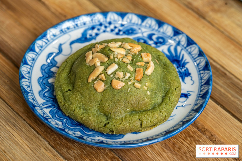 Hoa Cà Phê, le Coffee Shop Vietnamin du 11e à Paris -  Cookie pandan