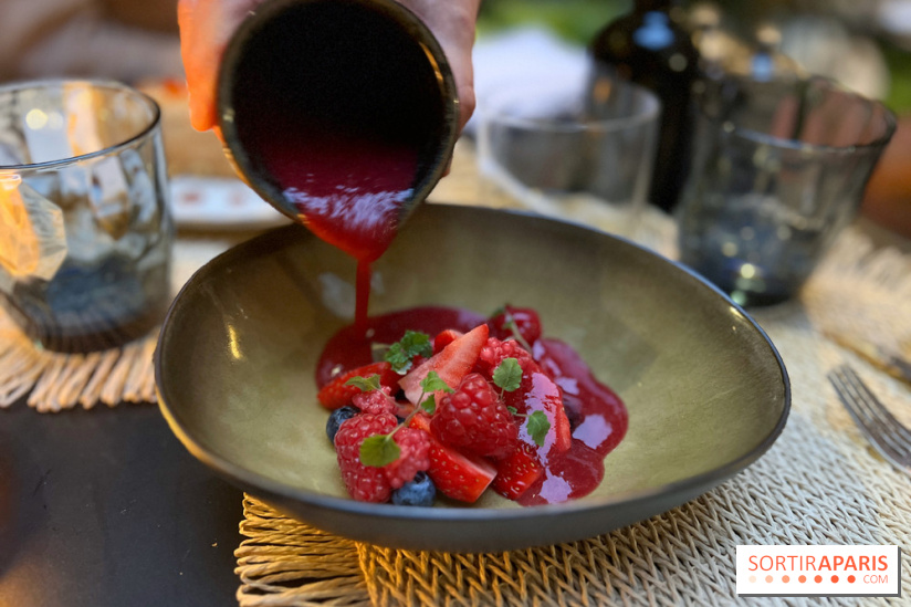 Blossom, Sofitel Paris le Faubourg 2024 - Soupe fruits rouges