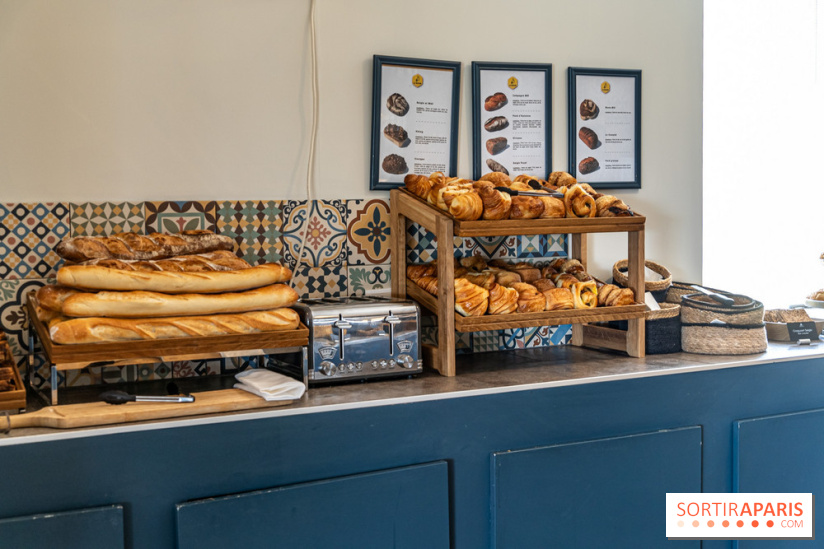 Le Brunch à volonté du belvédère au Domaine de la Corniche dans les Yvelines - photos -  pains et viennoiseries