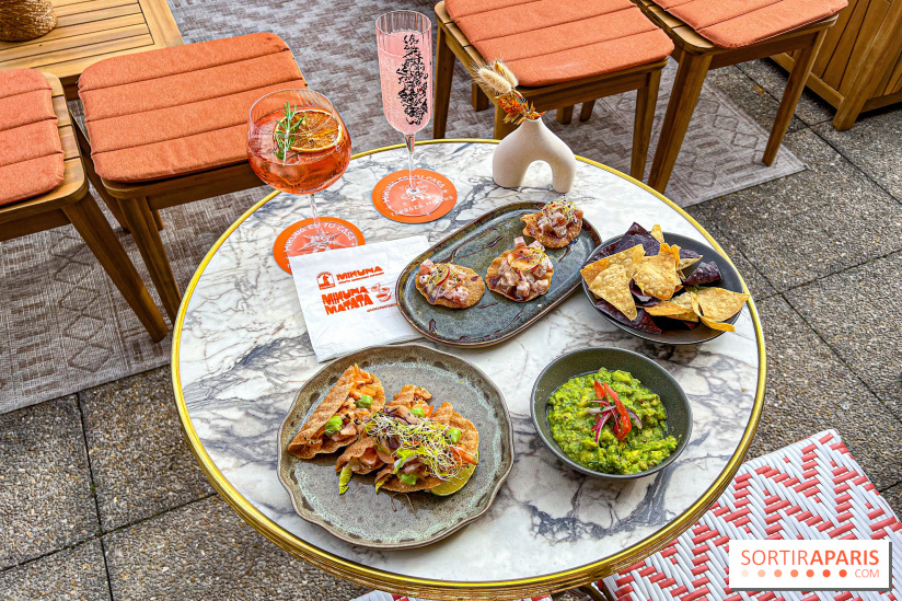 Terraza Mikuna, bar à tapas sud-américain sur la terrasse rooftop du BHV Marais - image00070