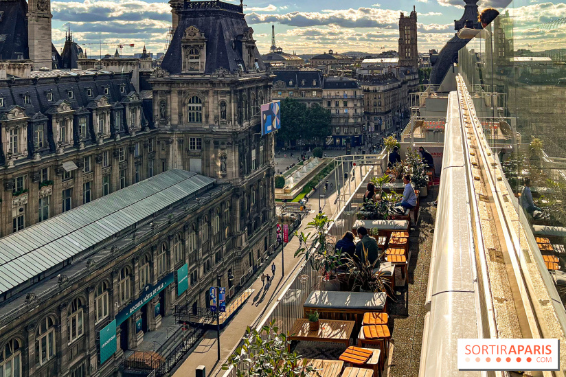 Terraza Mikuna, bar à tapas sud-américain sur la terrasse rooftop du BHV Marais - image00089