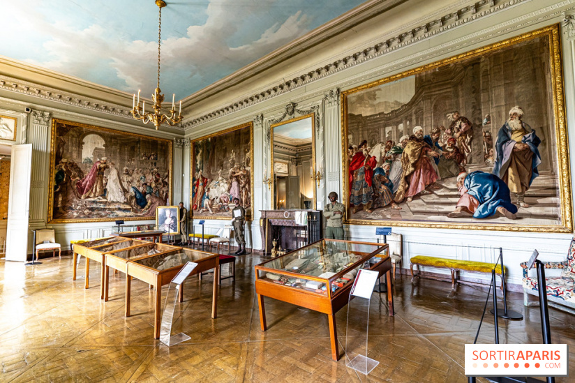 Le Château de la Roche Guyon, le château troglodyte dans le Val-d'Oise - 95 -  salon