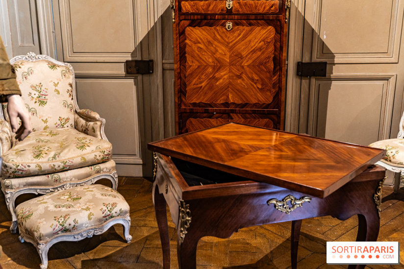 Le Château de la Roche Guyon, le château troglodyte dans le Val-d'Oise - 95 -  mobilier