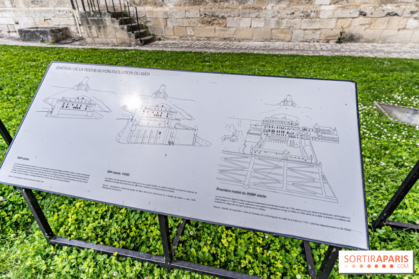 Le Château de la Roche Guyon, le château troglodyte dans le Val-d'Oise - 95 -  les étapes du château
