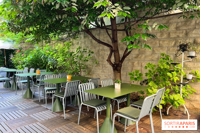 Hôtel Rosalie - Patio terrasse