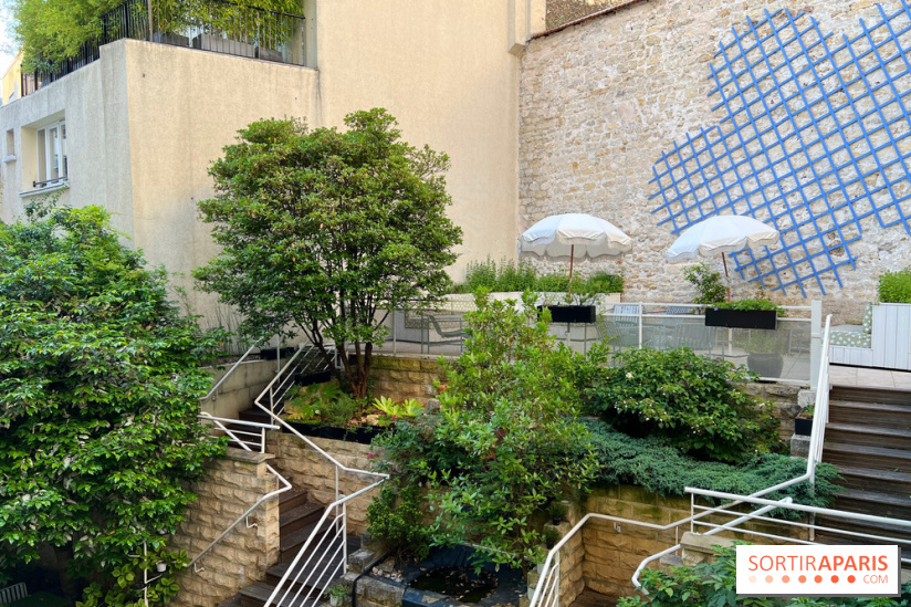 Hôtel Rosalie - Patio terrasse