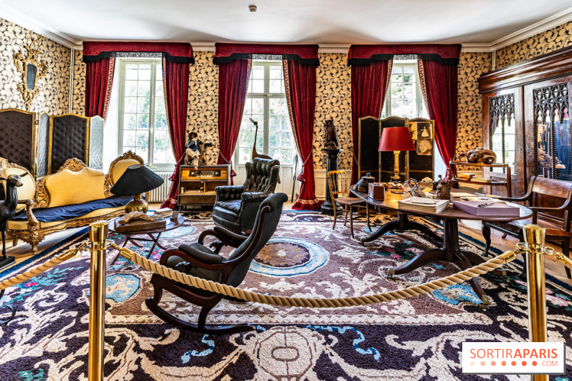 Maison Jean Cocteau à Milly-la-Forêt en Essonne - photos -  salon