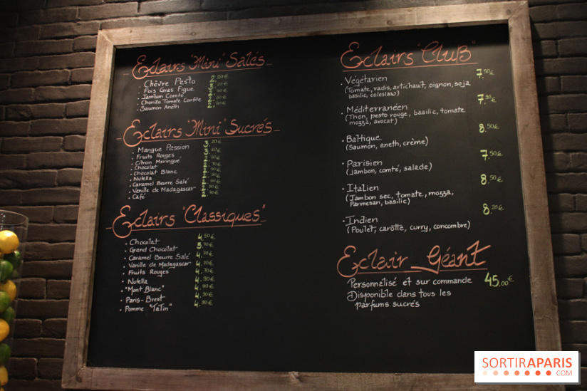 L'atelier de l'éclair à Paris