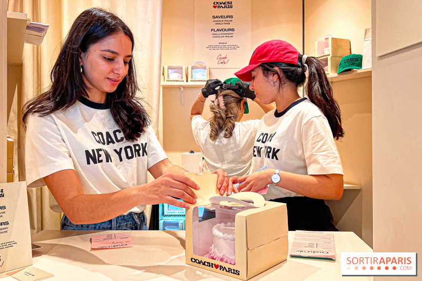 Pop up store Coach et bento cakes offerts aux Galeries Lafayette Champs-Élysées - image00026