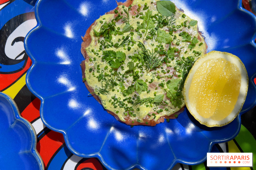 Moët in Paris by Allénos - Saumon fumé et herbes