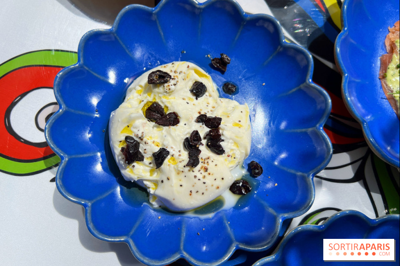 Moët in Paris by Allénos - Burrata et olives