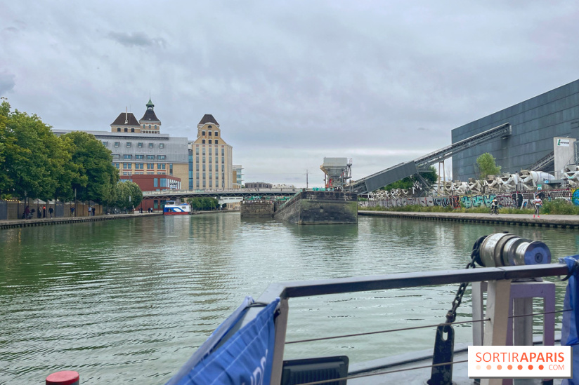 Canal de l'Ourcq - Grands moulins 