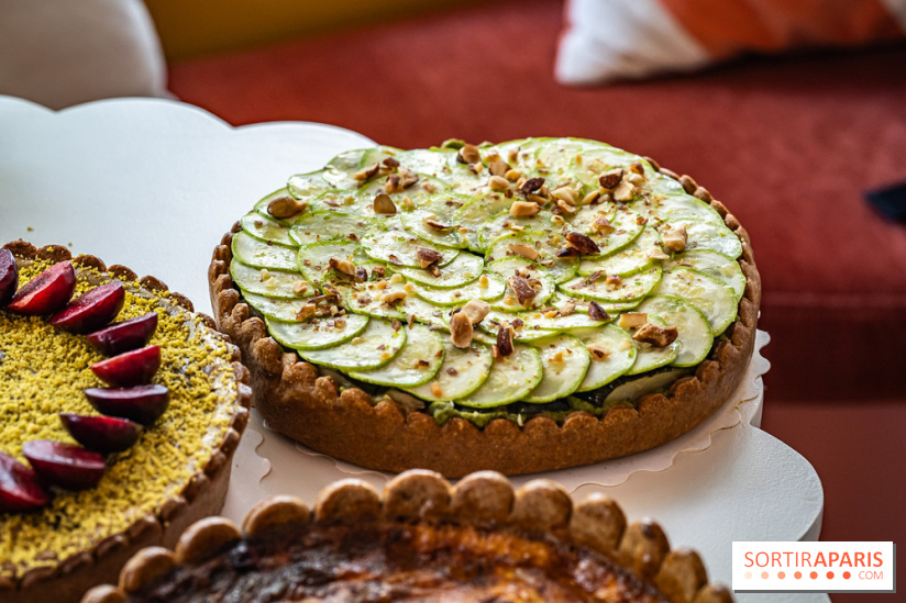 Taårtt, la pâtisserie - salon de thé Paris 15e aux tartes en tous genres - tarte courgette